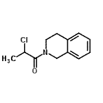 CAS#: 78060-72-7, 2-Chloro-1-(3,4-dihydro-2(1H)-isoquinolinyl)-1-propanone