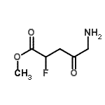 CAS 登录号：780722-28-3， 甲基5-氨基-2-氟-4-氧代戊酸酯