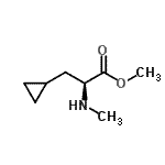 CAS#: 780737-04-4, Methyl 3-cyclopropyl-N-methyl-L-alaninate