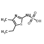 CAS#: 780753-59-5, (5-Ethyl-4-methyl-1,3-thiazol-2-yl)sulfamic acid