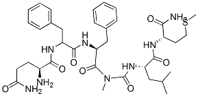 CAS 登录号：78081-72-8， (2S)-2-氨基-N-[(2S)-1-[[(2S)-1-[[2-[[(2S)-1-[[(2S)-1-氨基-4-甲硫基-1-氧代丁烷-2-基]氨基]-4-甲基-1-氧代戊烷-2-基]氨基]-2-氧代乙基]氨基]-1-氧代-3-苯基丙烷-2-基]氨基]-1-氧代-3-苯基丙烷-2-基]戊烷二酰胺