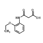CAS#: 78096-14-7, 3-[(2-Ethoxyphenyl)amino]-3-oxopropanoic acid