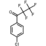 CAS 登录号：781-97-5， 1-(4-氯苯基)-2,2,3,3,3-五氟-1-丙酮