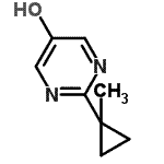 CAS#: 78104-95-7, 2-(1-Methylcyclopropyl)-5-pyrimidinol