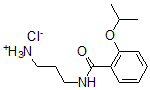 CAS#: 78109-74-7, 3-[(2-Propan-2-Yloxybenzoyl)Amino]Propylazanium Chloride