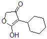 CAS 登录号：78128-81-1， 4-环己基-5-羟基呋喃-3-酮