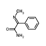 CAS#: 78139-41-0, (2E)-2-(Methylimino)-2-phenylacetamide
