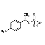 CAS#: 781553-61-5, 1-(4-Methylphenyl)ethyl dihydrogen phosphate