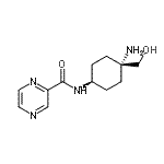 CAS#: 781607-51-0, N-[trans-4-Amino-4-(hydroxymethyl)cyclohexyl]-2-pyrazinecarboxamide