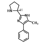 CAS 登录号：781662-30-4， 5-甲基-4-苯基-2-[(2S)-2-吡咯烷基]-1H-咪唑