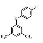 CAS 登录号：781673-70-9， 1-(4-氟苯氧基)-3,5-二甲基苯