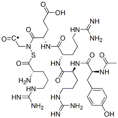 CAS#: 78212-16-5, (4S)-4-[[(2S)-2-[[(2S)-2-[[(2S)-2-Acetamido-3-Phenylpropanoyl]Amino]-5-(Diaminomethylideneamino)Pentanoyl]Amino]-5-(Diaminomethylideneamino)Pentanoyl]Amino]-5-[[(2S)-2-Amino-5-(Diaminomethylideneamino)Pentanoyl]Sulfanyl-(Carboxymethyl)Amino]-5-Oxopentanoic Acid