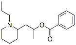 CAS 登录号:78219-37-1, 1-(1-丙基哌啶-2-基)丙-2-基苯甲酸酯