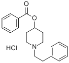 CAS 登录号：78219-63-3， (1-苯乙基哌啶-4-基)苯甲酸酯盐酸盐