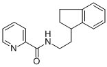 CAS 登录号：78239-32-4， N-[2-(2,3-二氢-1H-茚-1-基)乙基]吡啶-2-甲酰胺