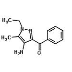 CAS#: 782390-39-0, (4-Amino-1-ethyl-5-methyl-1H-pyrazol-3-yl)(phenyl)methanone