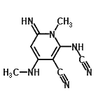 CAS#: 782397-14-2, [3-Cyano-6-imino-1-methyl-4-(methylamino)-1,6-dihydro-2-pyridinyl]cyanamide