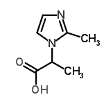 CAS#: 782414-84-0, 2-(2-Methyl-1H-imidazol-1-yl)propanoic acid