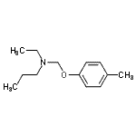 CAS#: 782486-17-3, N-Ethyl-N-[(4-methylphenoxy)methyl]-1-propanamine