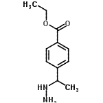 CAS#: 78254-87-2, Ethyl 4-(1-hydrazinoethyl)benzoate