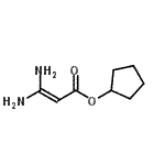 CAS#: 783251-73-0, Cyclopentyl 3,3-diaminoacrylate