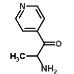 CAS 登录号：783262-96-4， 2-氨基-1-(4-吡啶基)-1-丙酮