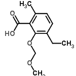 CAS#: 783266-21-7, 3-Ethyl-2-(methoxymethoxy)-6-methylbenzoic acid