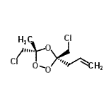 CAS#: 783340-76-1, (3R,5R)-3-Allyl-3,5-bis(chloromethyl)-5-methyl-1,2,4-trioxolane