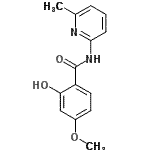 CAS#: 783370-96-7, 2-Hydroxy-4-methoxy-N-(6-methyl-2-pyridinyl)benzamide
