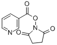 CAS 登录号：78348-28-4， 3-吡啶羧酸 2,5-二氧代-1-吡咯烷基酯
