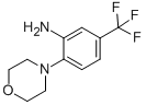 CAS#: 784-57-6, 2-(4-Morpholinyl)-5-(Trifluoromethyl)-Benzenamine