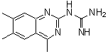 CAS#: 784-90-7, 1-(4,6,7-Trimethyl-2-quinazolinyl)guanidine