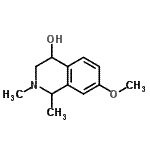 CAS#: 784076-07-9, 7-Methoxy-1,2-dimethyl-1,2,3,4-tetrahydro-4-isoquinolinol