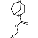 CAS#: 784083-82-5, Ethyl 1,4-diazabicyclo[3.2.1]octane-4-carboxylate