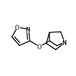 CAS#: 784114-21-2, 3-(1,2-Oxazol-3-yloxy)-1-azabicyclo[2.2.1]heptane