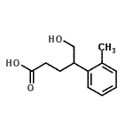CAS#: 784116-20-7, 5-Hydroxy-4-(2-methylphenyl)pentanoic acid
