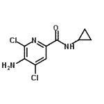 CAS 登录号：784143-94-8， 5-氨基-4,6-二氯-N-环丙基-2-吡啶甲酰胺