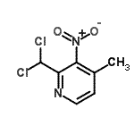 CAS#: 784173-86-0, 2-(Dichloromethyl)-4-methyl-3-nitropyridine