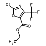 CAS 登录号：78451-14-6， 乙基2-氯-4-(三氟甲基)恶唑-5-羧酸酯