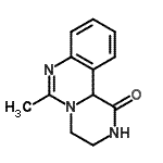 CAS#: 785001-69-6, 6-Methyl-3,4-dihydro-2H-pyrazino[1,2-c]quinazolin-1(11bH)-one