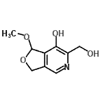 CAS#: 785716-50-9, 6-(Hydroxymethyl)-1-methoxy-1,3-dihydrofuro[3,4-c]pyridin-7-ol