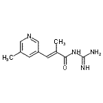CAS#: 785760-85-2, (2E)-N-Carbamimidoyl-2-methyl-3-(5-methyl-3-pyridinyl)acrylamide