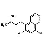 CAS#: 786582-22-7, 4-[2-(Dimethylamino)ethyl]-3-methyl-1-naphthol