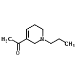 CAS#: 786606-22-2, 1-(1-Propyl-1,2,5,6-tetrahydro-3-pyridinyl)ethanone