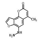 CAS#: 786628-39-5, 6-Hydrazino-4-methyl-2H-furo[2,3-h]chromen-2-one