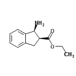 CAS#: 786631-66-1, Ethyl (1S,2S)-1-amino-2-indanecarboxylate