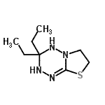 CAS#: 786633-37-2, 3,3-Diethyl-3,4,6,7-tetrahydro-2H-[1,3]thiazolo[3,2-b][1,2,4,5]tetrazine