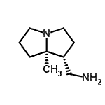 CAS#: 786693-66-1, 1-[(1R,7aR)-7a-Methylhexahydro-1H-pyrrolizin-1-yl]methanamine