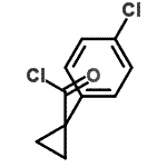 CAS 登录号：78682-33-4， 1-(4-氯苯基)环丙烷甲酰氯