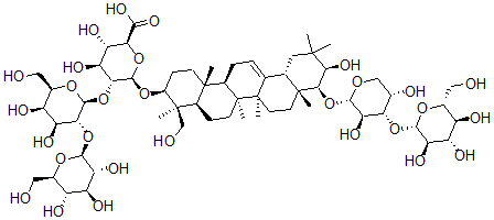 CAS 登录号：78693-94-4， 大豆皂甙A1